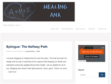 Tablet Screenshot of healingana.com